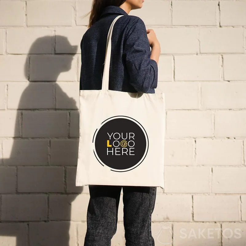 Bolsa de algodón con tu logotipo – práctica y ecológica