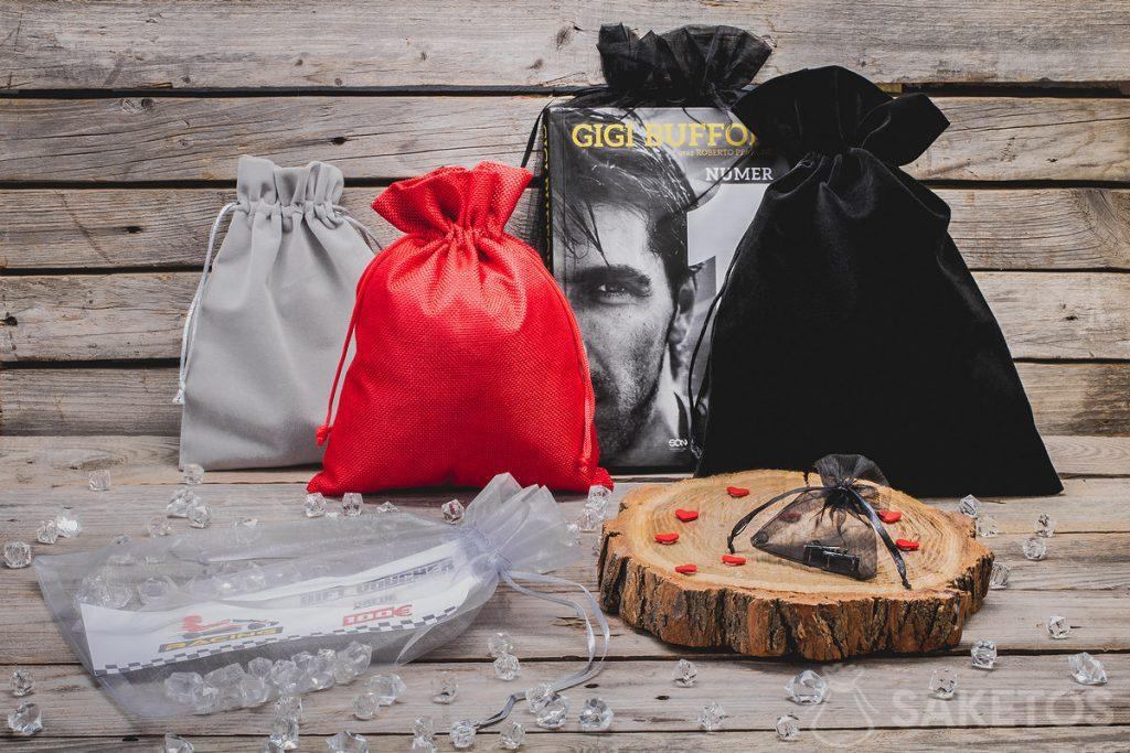 Regalos para hombres en bolsos elegantes