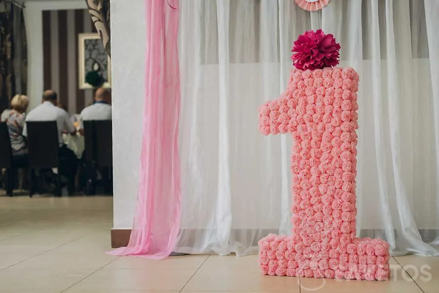 Decoración para el primer cumpleaños
