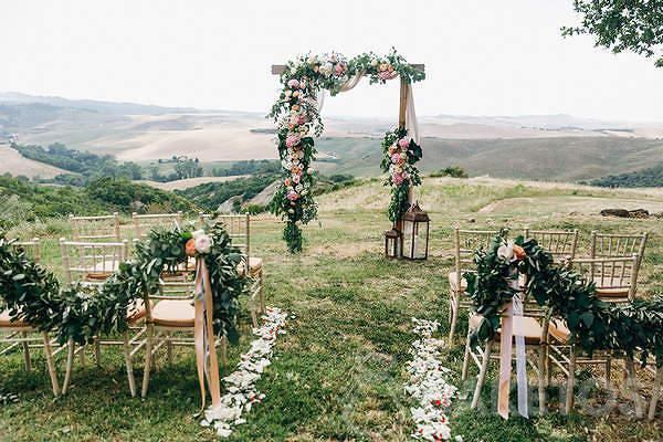 boda al aire libre