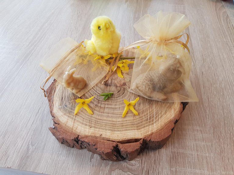Bolsas de organza para Pascua