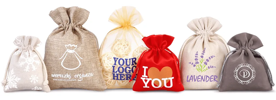 Bolsas de tela impresas