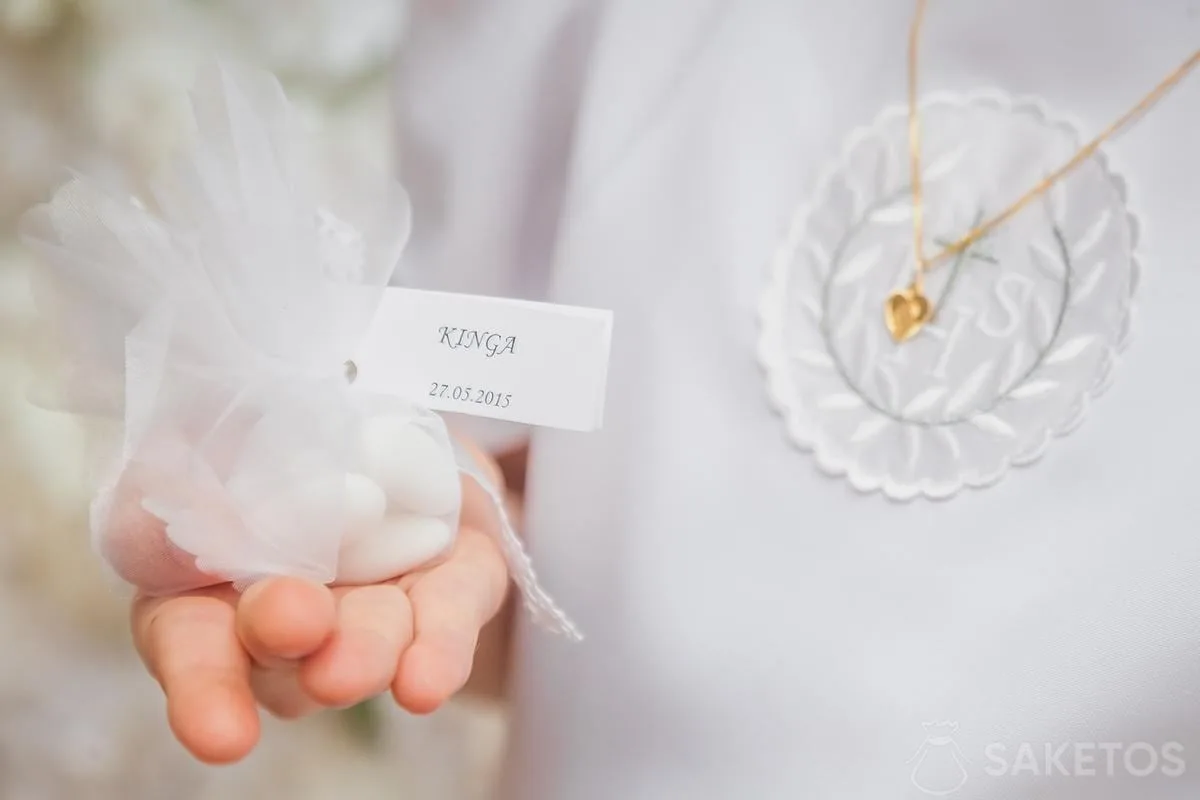 Flores de organza