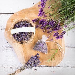 Consejos para secar la lavanda en bolsitas de organza