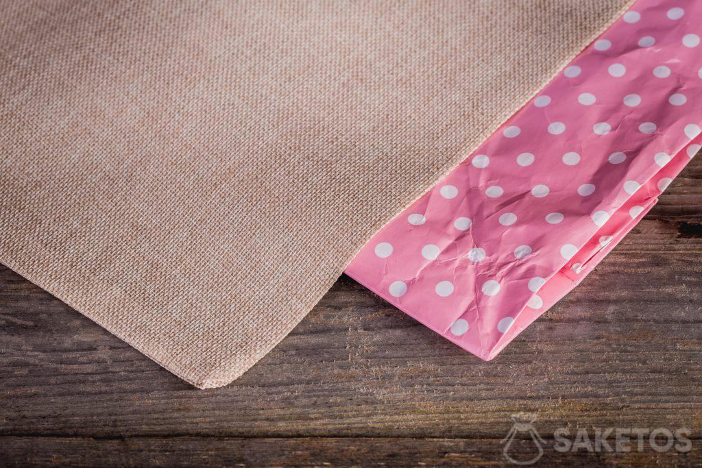 Ventaja de las bolsas de tela: no se desgastan tan rápido como las bolsas de papel