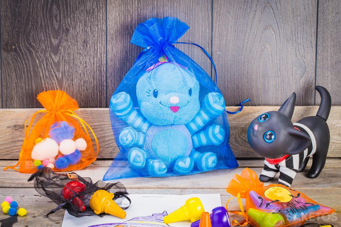 Como podemos observar, hay muchas posibilidades para usar bolsas decorativas de Halloween.
