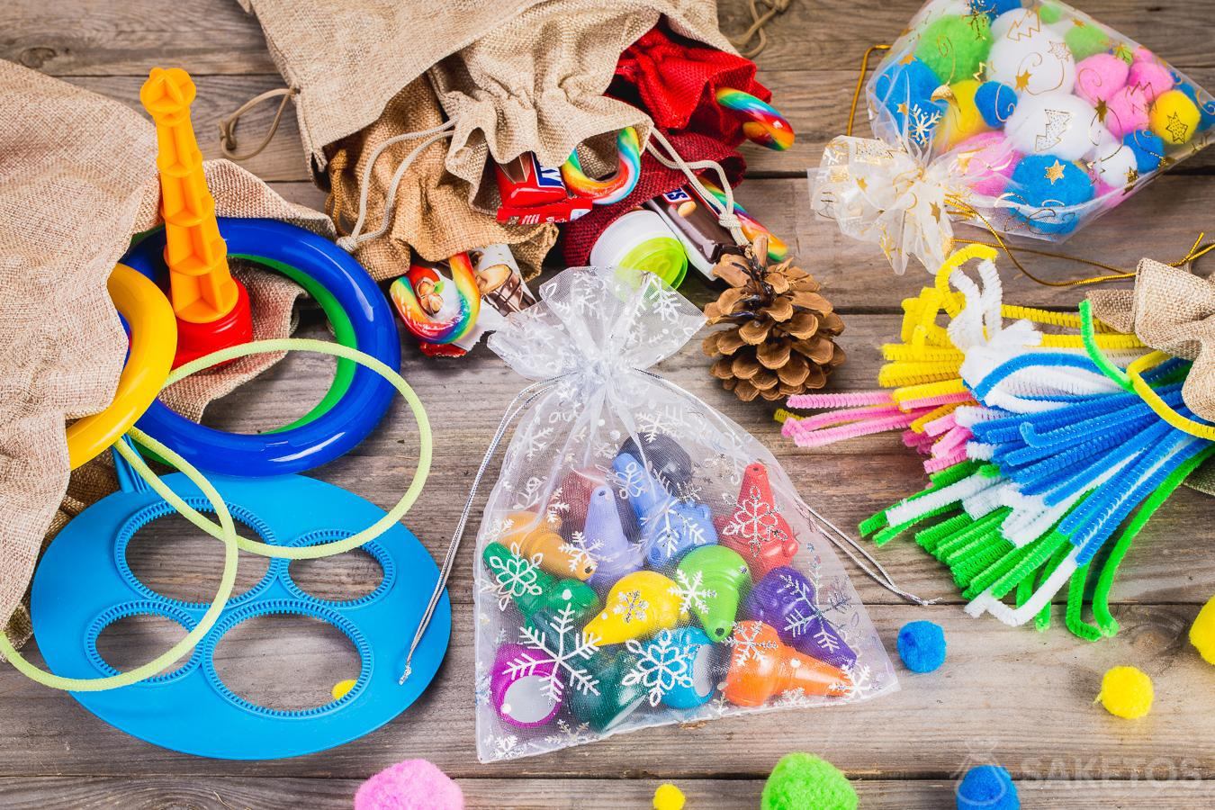 Bolsas son perfectas para guardar juguetes