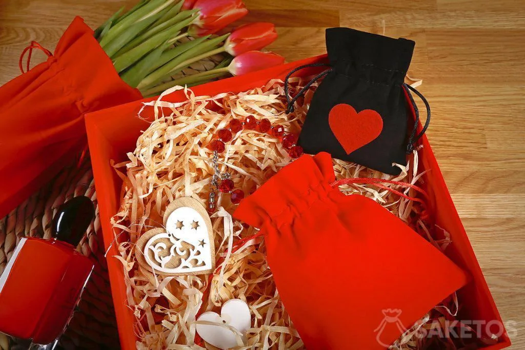Conjunto de regalos de San Valentín