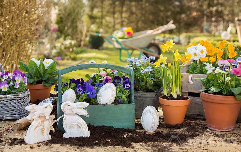 Ideas para decorar la casa y el jardín en Semana Santa