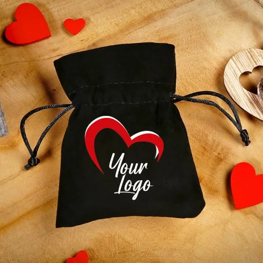 Bolsa de San Valentín con logo