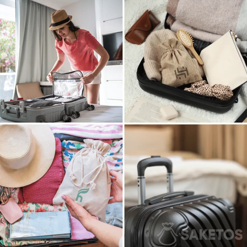 Organiser bags for suitcases
