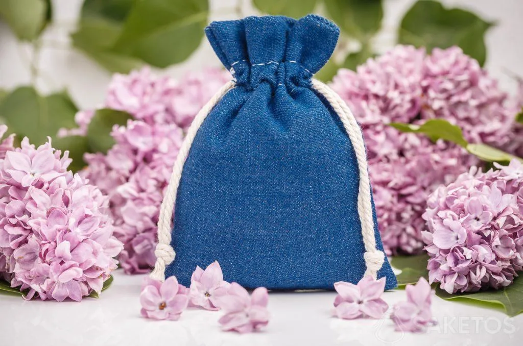 Bolsa de mezclilla (denim) decorativa