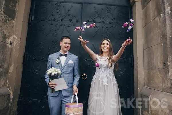 Caramelos para espolvorear en la boda