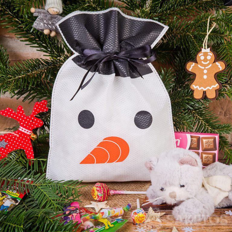 Bolsa de Papá Noel para preescolares - Oferta del Día de San Nicolás para guarderías
