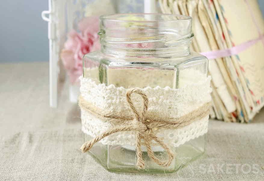 Decoraciones hechas a mano para una boda rústica - para una boda rústica