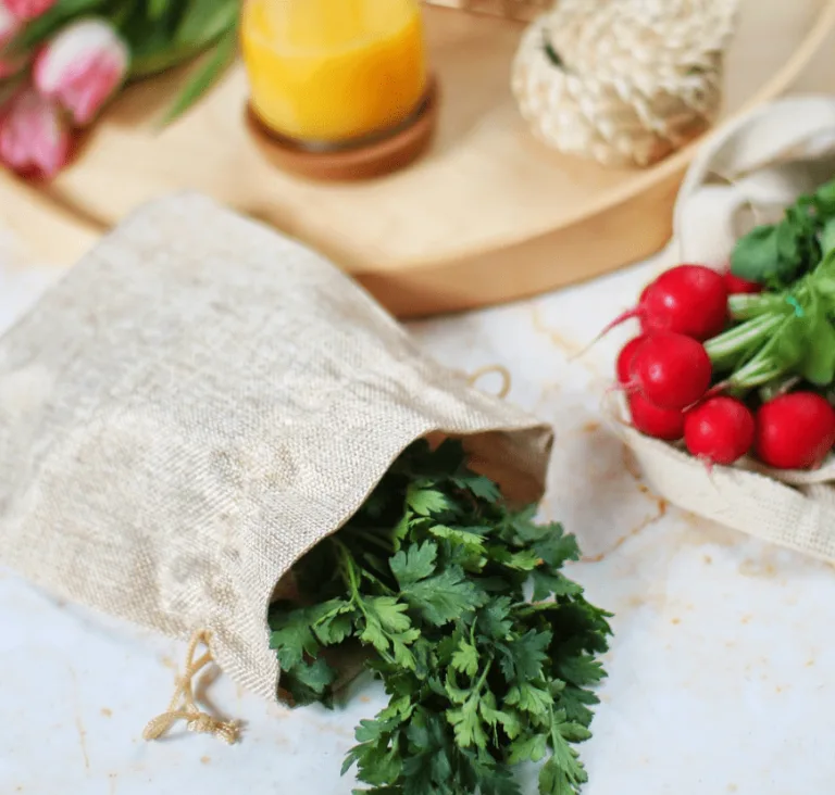 bolsas de tela para envasar alimentos